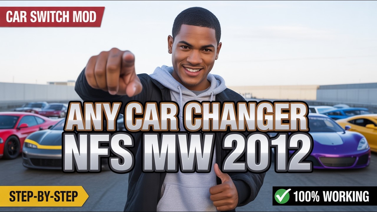 How to Change to Any Car in NFS Most Wanted 2012 | Car Changer Tutorial (2026 Guide)