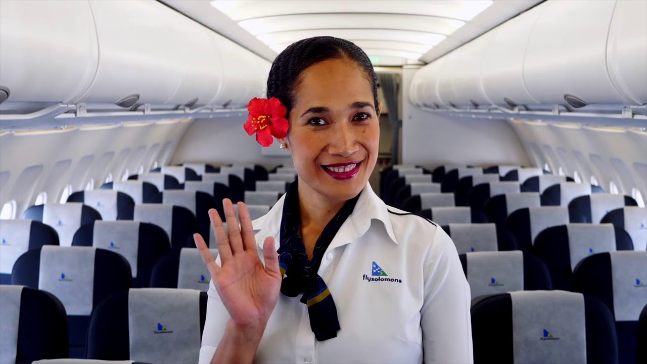 Solomon Airlines, First Flight of H4-SIB, 7th March 2020