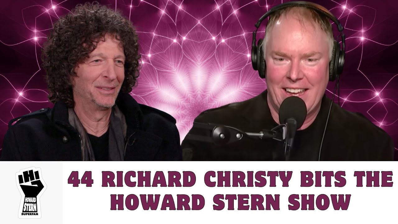 44 Richard Christy Bits The Howard Stern Show