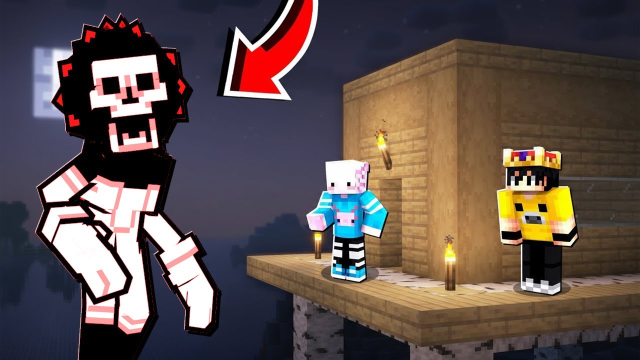Minecraft'ta 2 Salak EVIL FROM DEATH HAYATTA KALDIK!!!