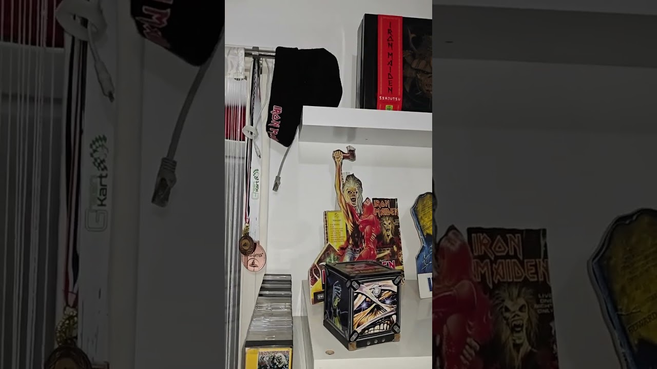 Collection in time. Heavy métal, Iron maiden, Iron maiden collection, Iron maiden fan.