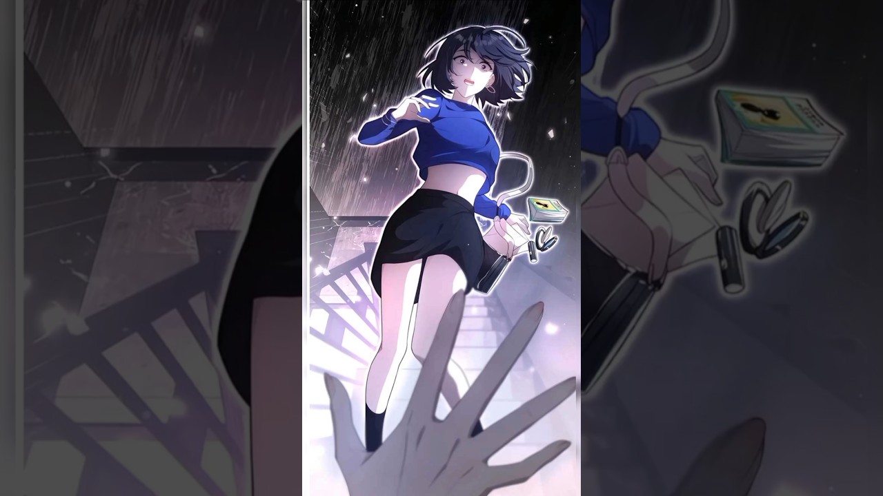 After transmigrating, she taught the villainous sis a lesson💥#manga #mangaedit #strongfl #shorts