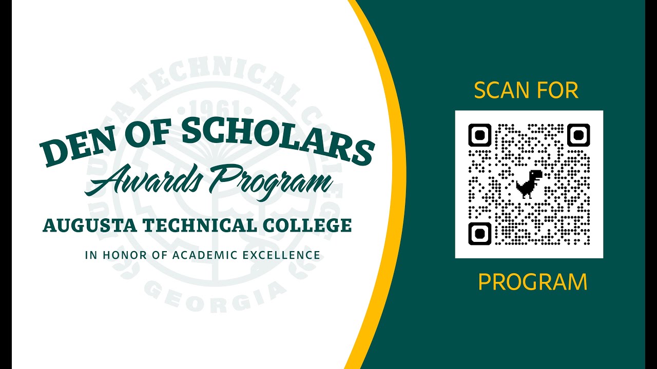 Den of Scholars Session 2: Awards Program for Dean's List and Presidential Scholar's List