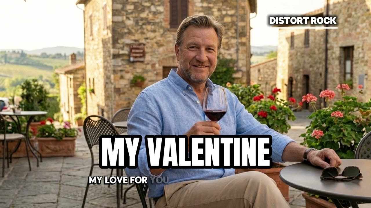 MY VALENTINE – Romantic Slow Rock Love Ballad || Song by Distort Rock