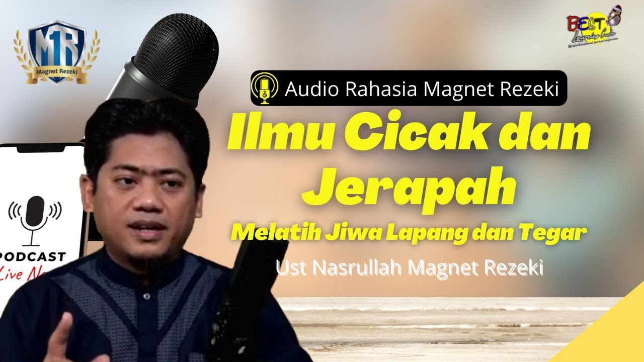 Ilmu Cicak & Jerapah - Ust Nasrullah Magnet Rezeki (Audio Magnet Rezeki  Channel Telegram)
