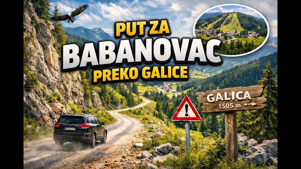 Put na Vlašić (Babanovac) preko Galice
