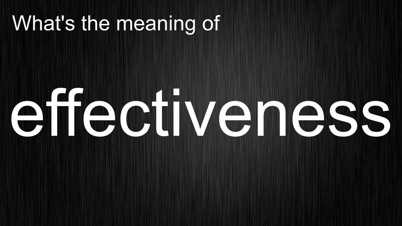 What's the meaning of 