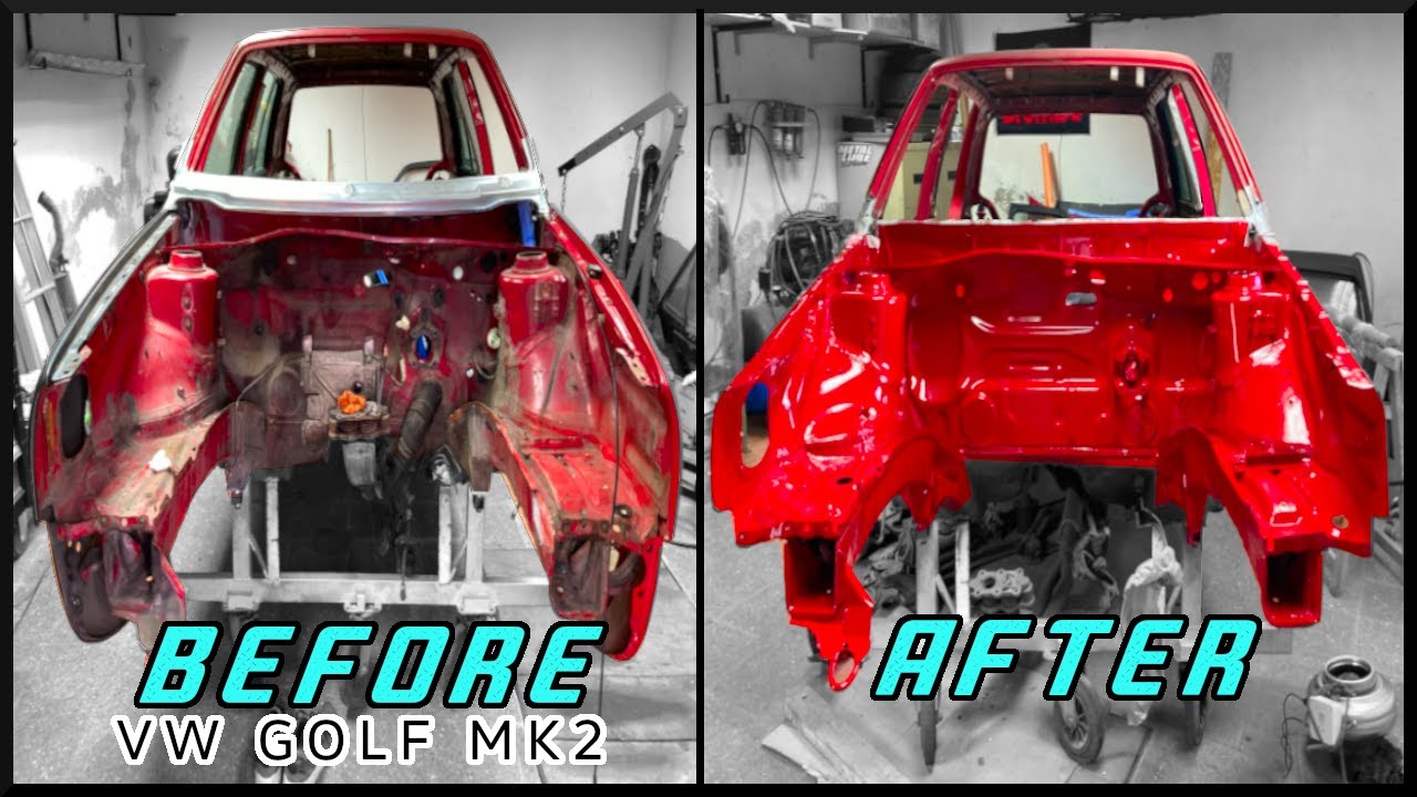 1989 Volkswagen rust restoration