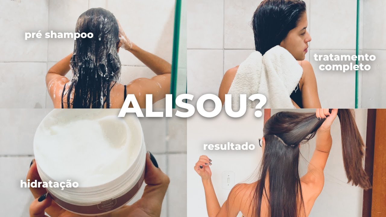 PRIMEIRA LAVAGEM PÓS ALISAMENTO - A FASHION GOLD ALISOU?!