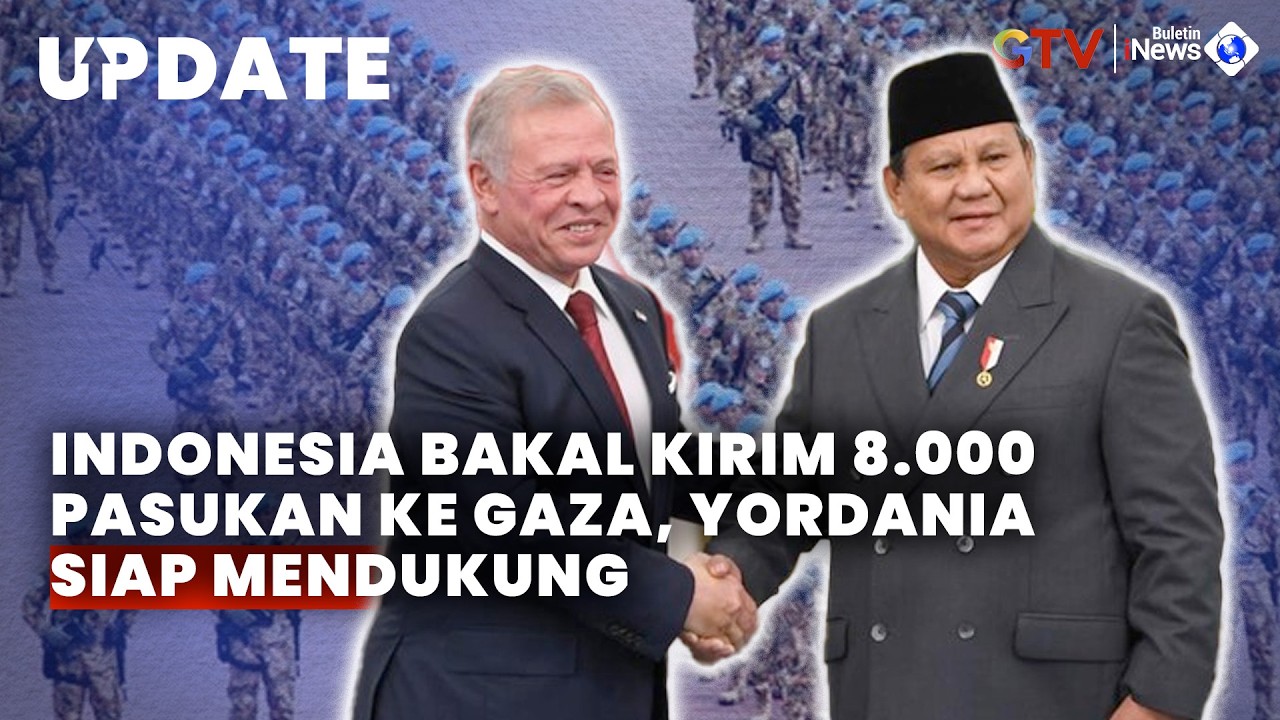Menlu Sugiono: Yordania Siap Dukung Pengiriman 8.000 Pasukan Indonesia ke Gaza