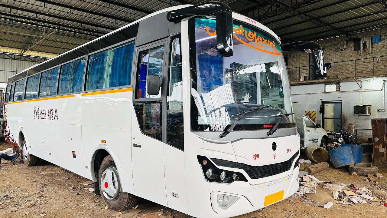 TATA LPO 1618 6200 WB LUXURY BUS FULL REVIEW VIDEO.