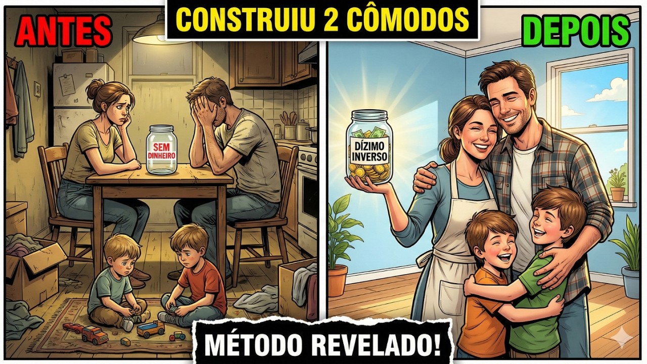 Como uma MANICURE usou a Regra do Dízimo Inverso e CONSTRUIU 2 Cômodos SEM Dívidas