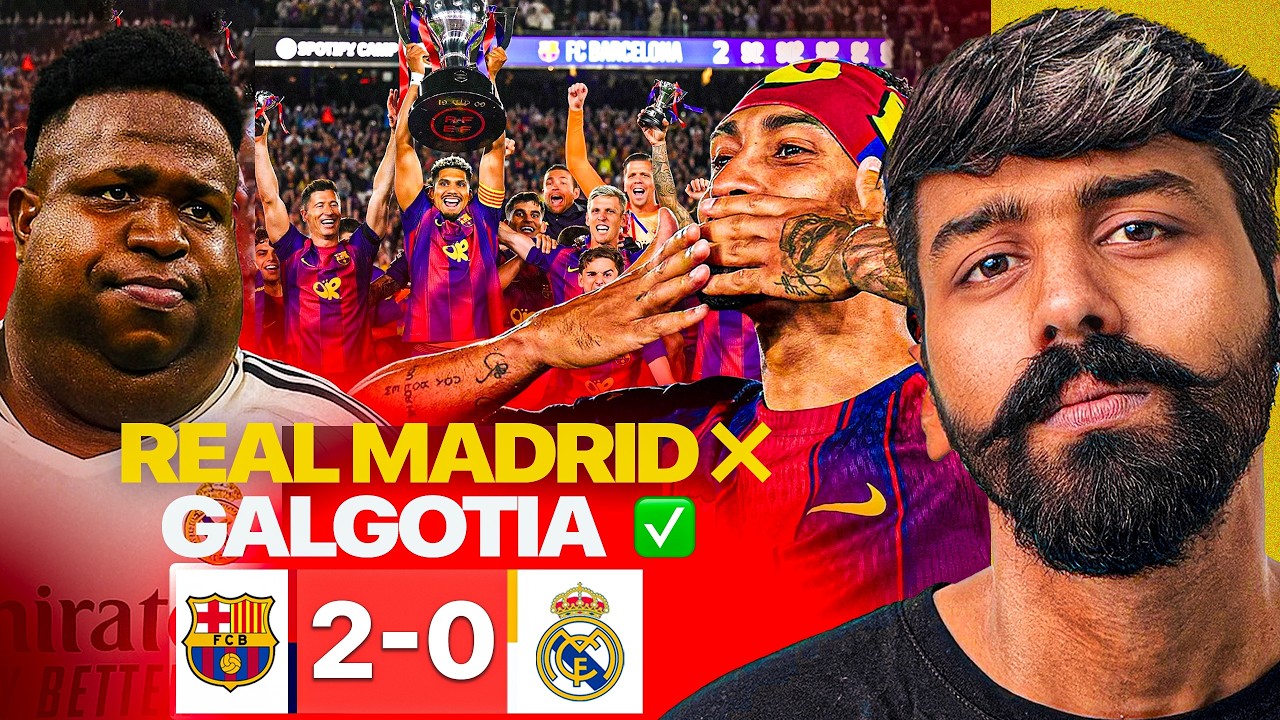 Vinicius Please Retire ! Barcelona HUMILIATED Real Madrid Again & Won Laliga