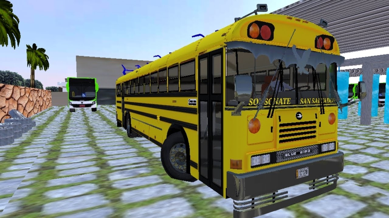 lanzamiento🔥blue bird A3FE tunnig🥶 para proton bus simulator 🤠