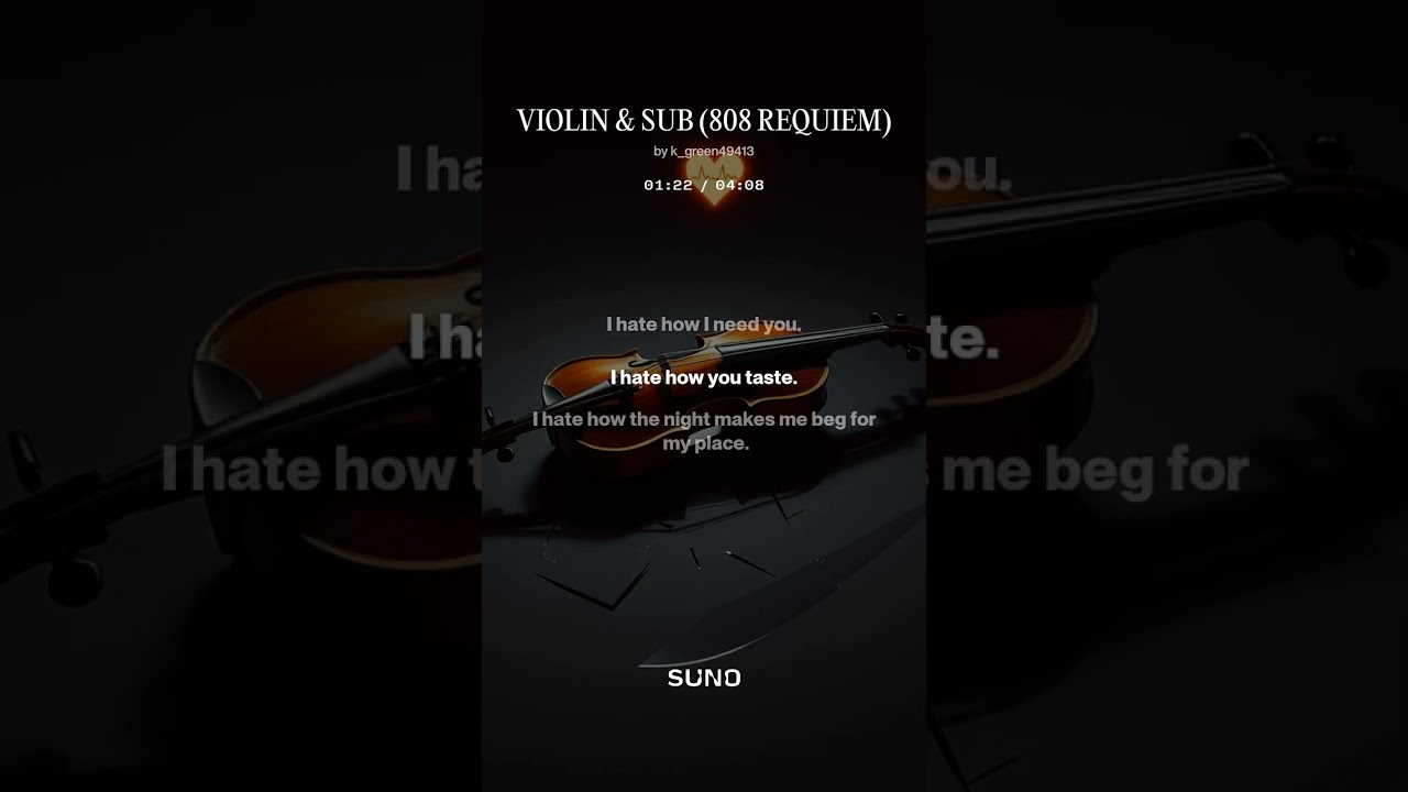 VIOLIN & SUB 808 REQUIEM