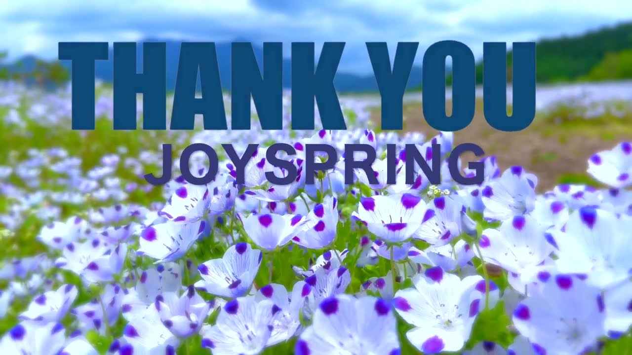 WONDERFUL THANK YOU SONG (THANK YOU) BY JOYSPRING WITH LYRICS