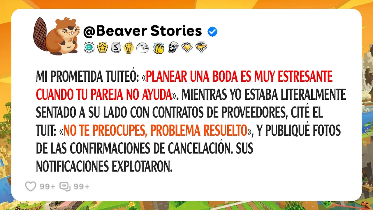 Mi Prometida Tuiteó: «planear Una Boda Es Muy Estresante Cuando Tu Pareja No Ayuda». Mientras...