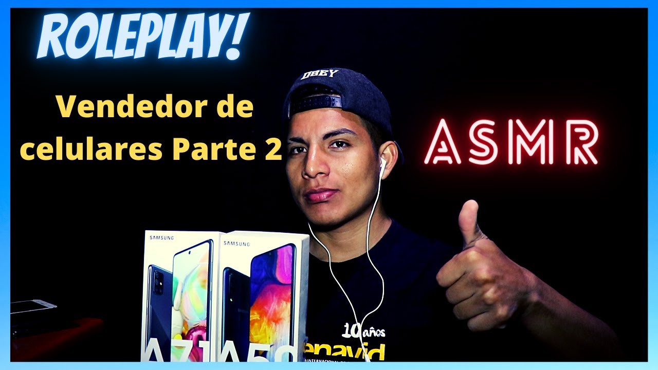 ASMR-ROLEPLAY EL VENDEDOR DE CELULARES PARTE 2-ROLEPLAY THE CELL PHONE SELLER PART 2- ASMR