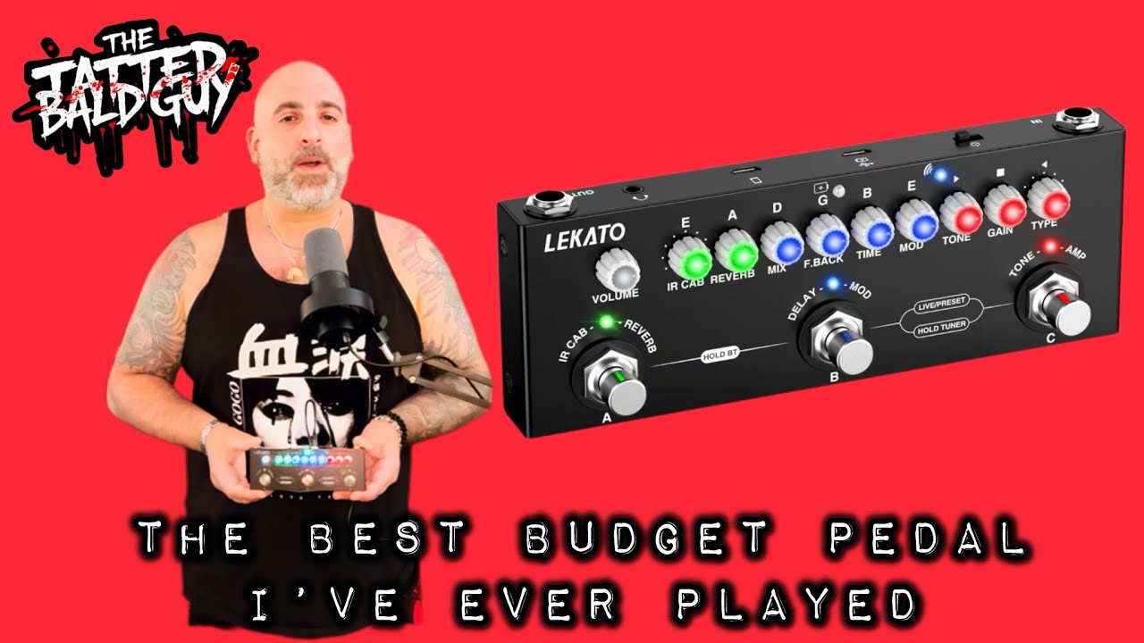 Lekato Multi Effects Guitar Pedal: Demo & Review