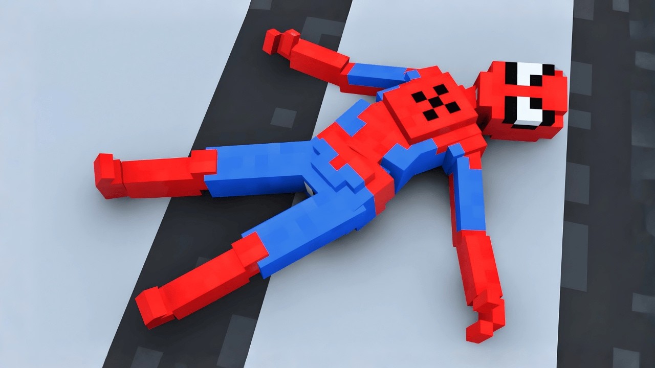 SPIDER-MAN: Brand New Ragdoll Compilation - Stunts & Fails | Teardown