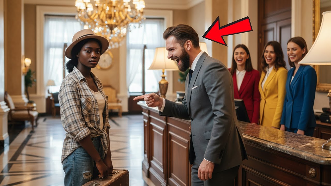 « Paie la PIRE chambre… » se moque le gérant — ignorant que la femme NOIRE est MILLIONNAIRE