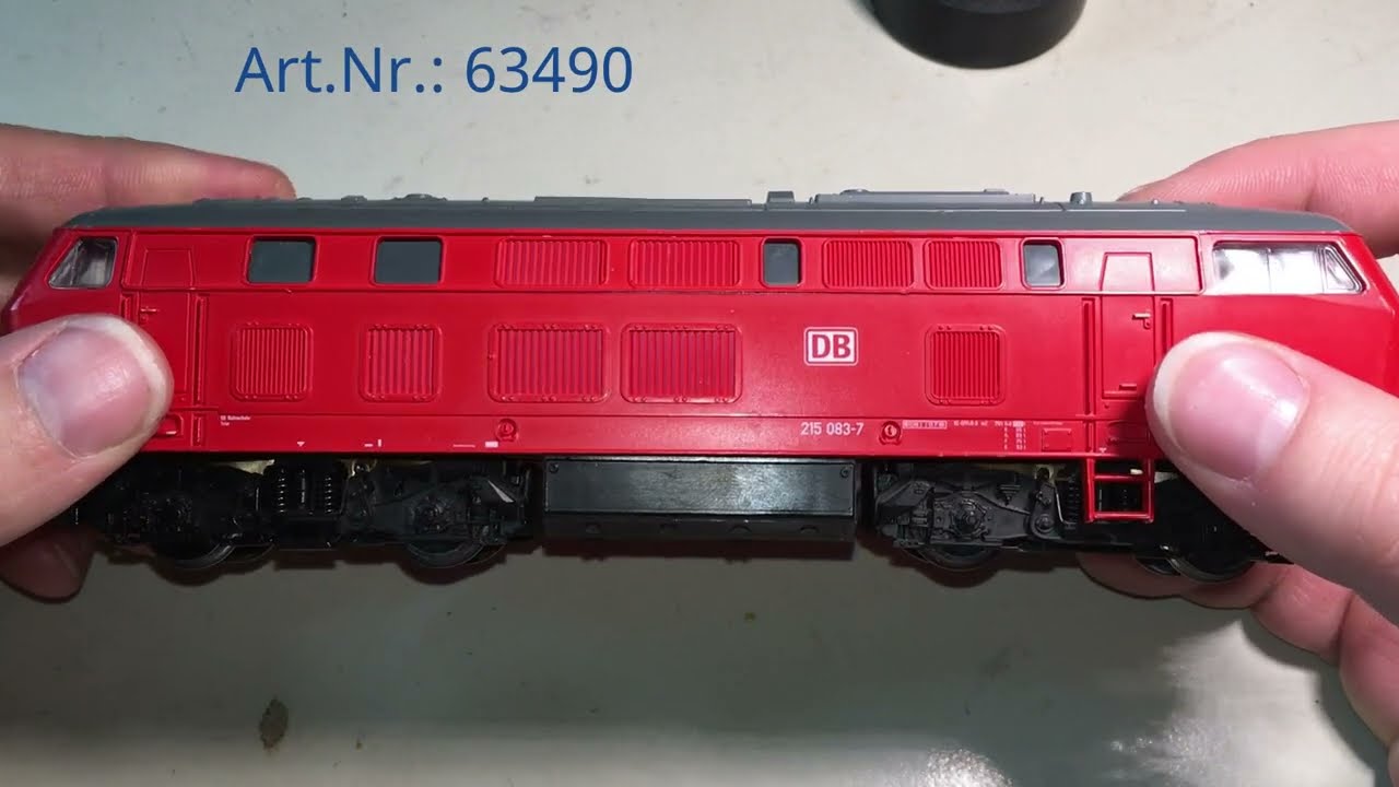 Roco BR 215 083-7 (Teil 1) - Begutachtung und Analyse (MBWS Reparatur #18 MIT Musik)