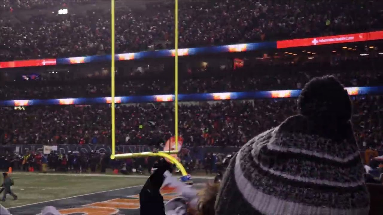 Opening Kickoff From Chicago Bears vs Los Angeles Rams NFC Divisional Round Matchup @ Soldier Field