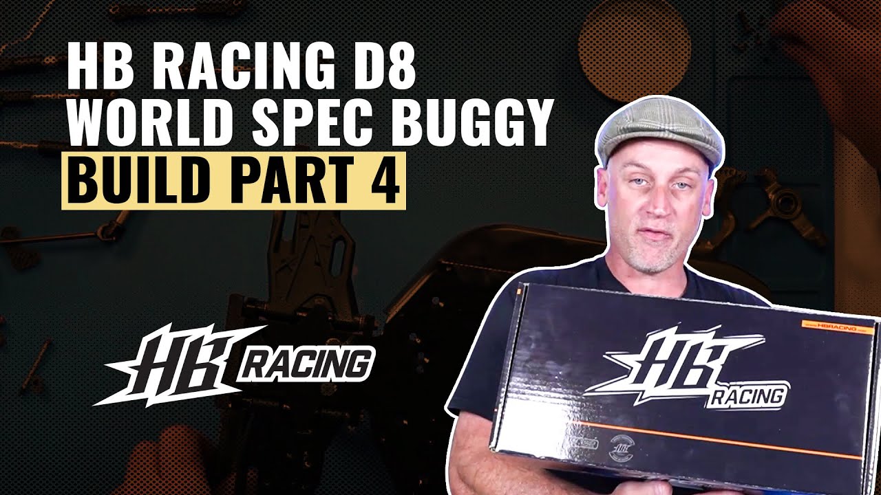 HB Racing D8 World Spec 1/8 Competition Buggy Build | Part 4 | #askhearns
