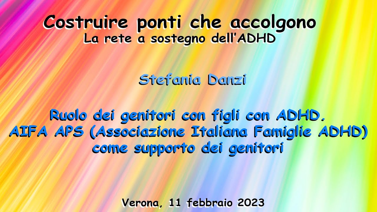 Ruolo dei genitori con figli con ADHD. AIFA APS come supporto dei genitori