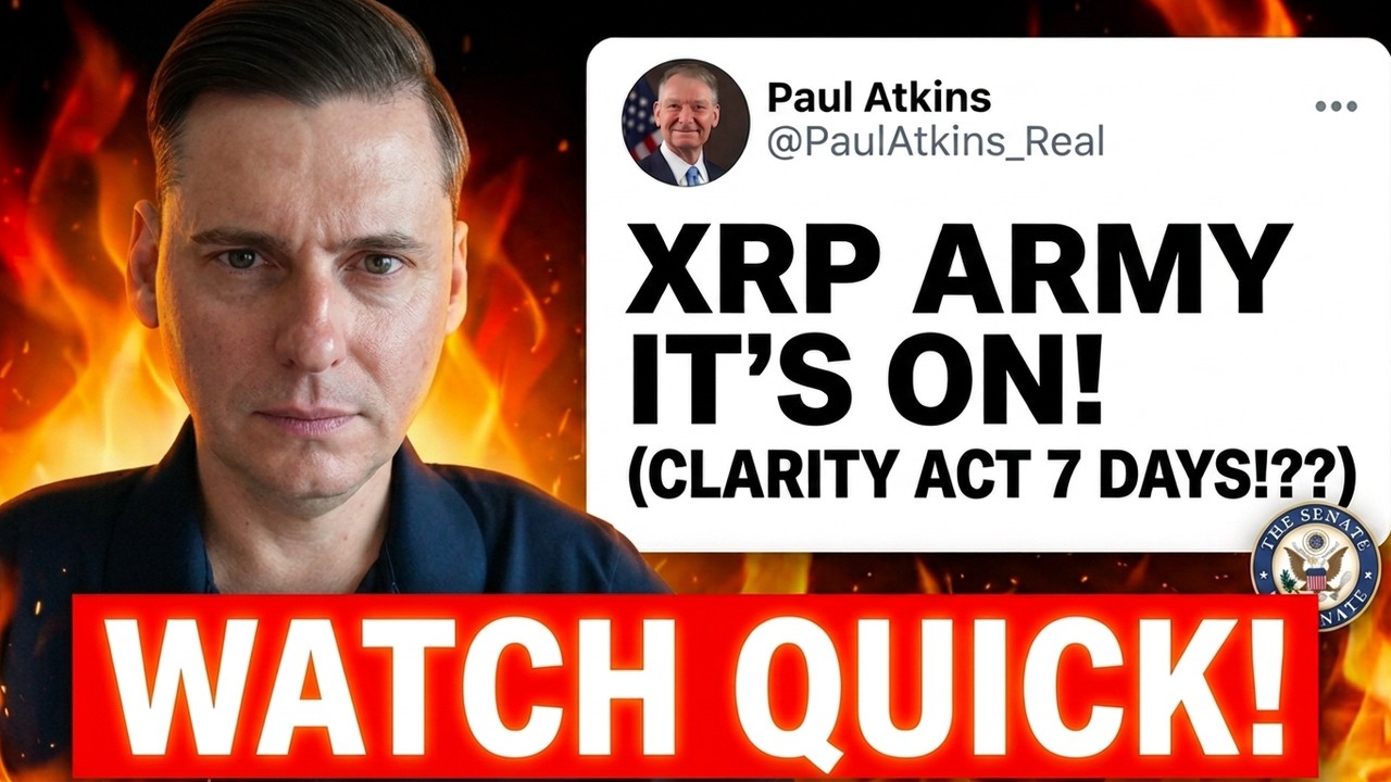 ПОЛ ЭТКИНС ТОЛЬКО ЧТО СБРОСИЛ БОМБУ ПО ЗАКОНУ О CLARITY ACT (7 ДНЕЙ)