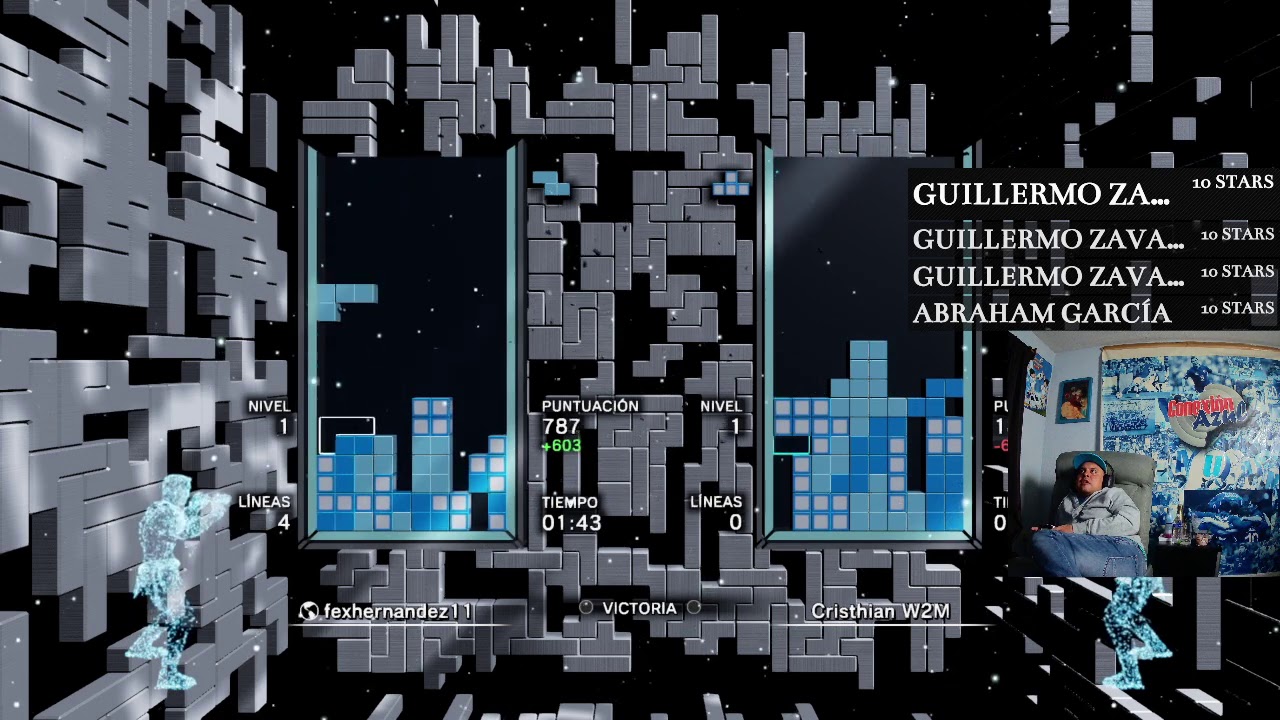 TETRIS EFFECT CON CRISS MARTELL