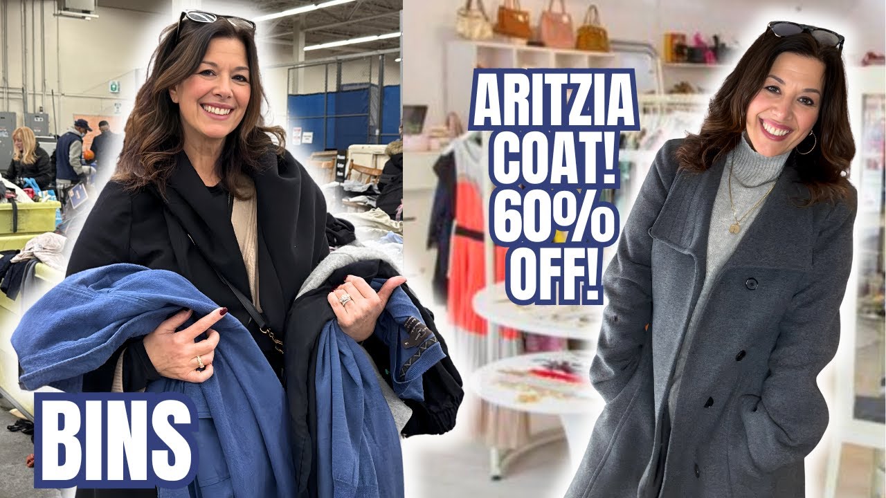 I Found My Dream Aritzia Coat 60% Off (Thrifted!)