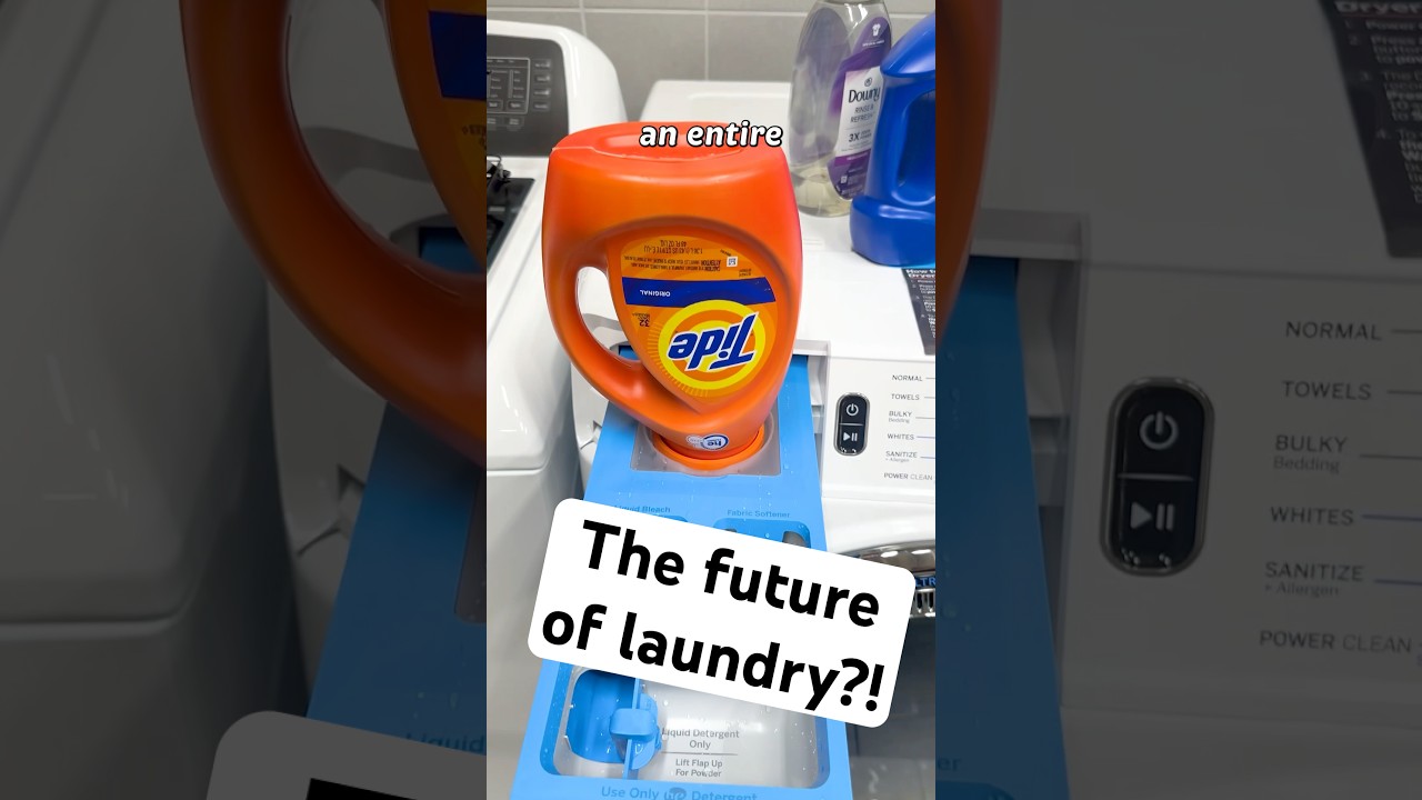 Are These Washing Machines The Future Of Laundry? #laundrydetergent #laundry #washingmachine #stain