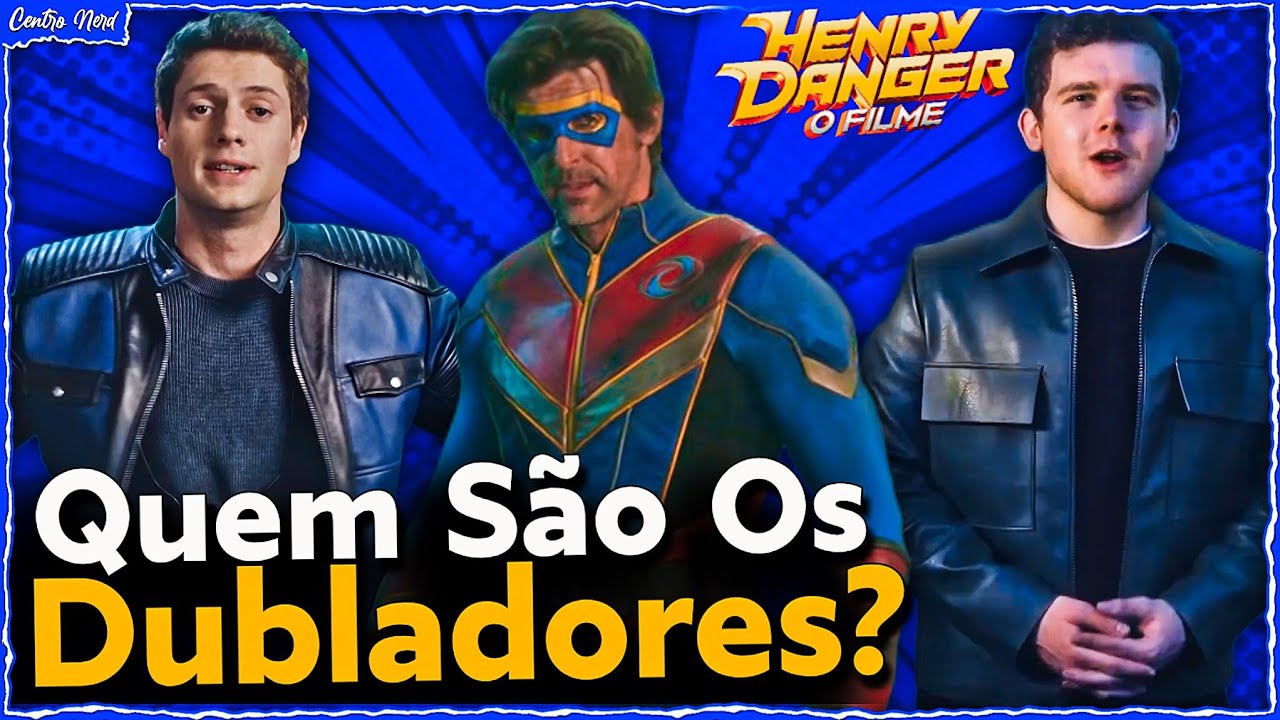 MUDARAM AS VOZES? SAIBA QUEM SÃO OS DUBLADORES DE HENRY DANGER O FILME 🇧🇷