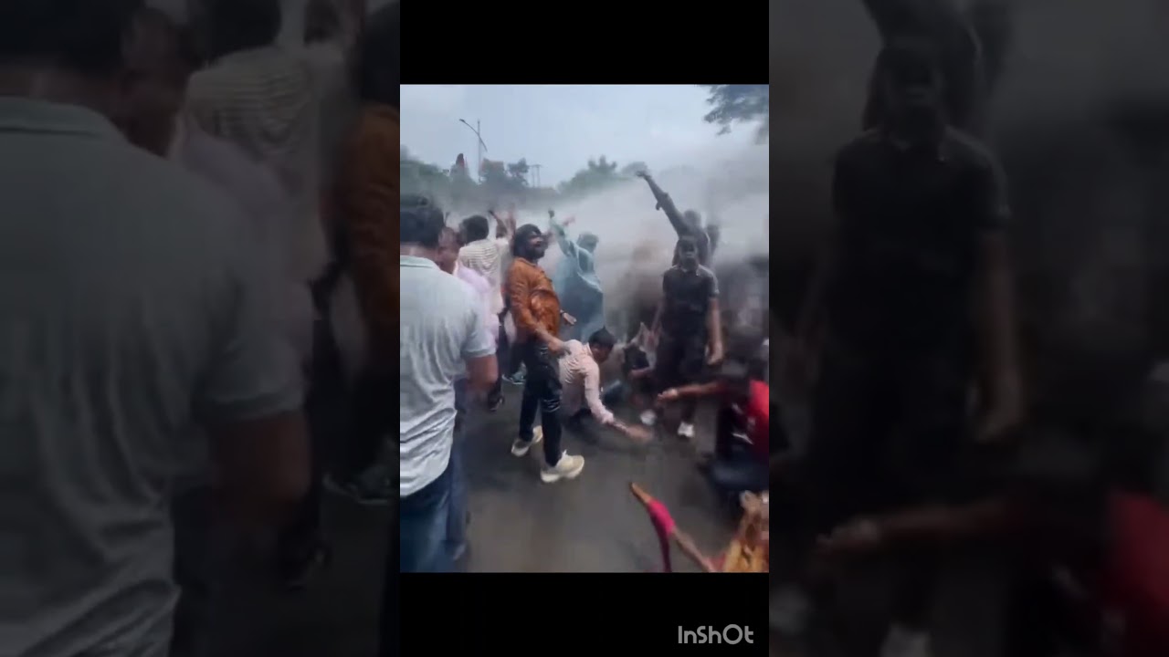 student protest ❌❌ student enjoyment ✔️✔️#studentprotest #narendramodi #rahulgandhi #viralshorts
