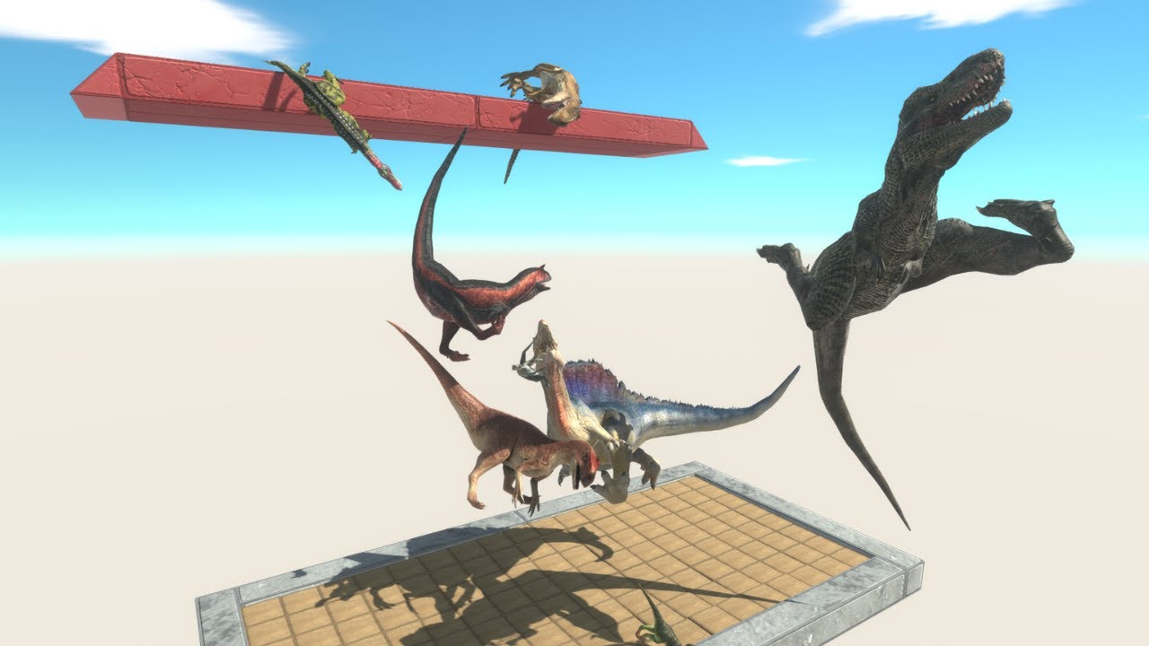 Jump on TNT - Animal Revolt Battle Simulator | ARBS