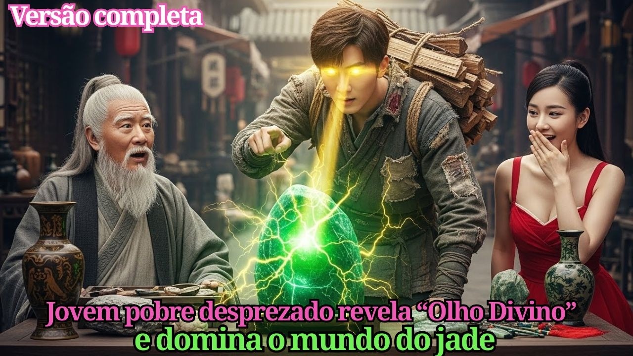 Jovem pobre desprezado revela “Olho Divino” e domina o mundo do jade