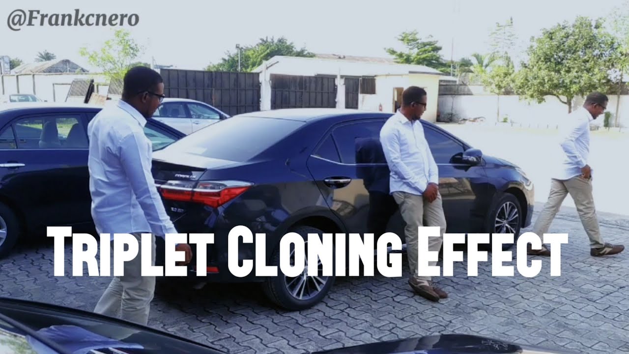 Triplet Cloning Effect Video Edited on mobile. Episode 1