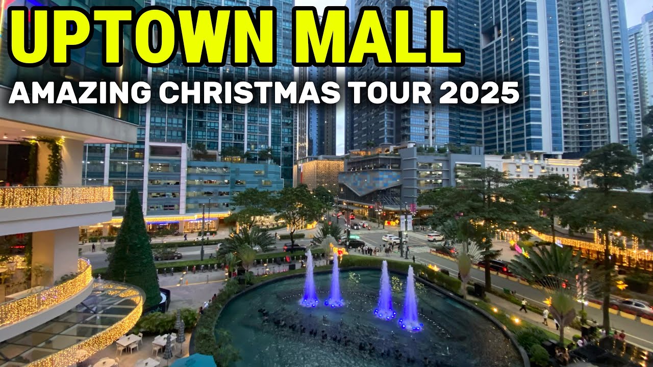MOST TRENDY,STYLISH,and LUXURIOUS SHOPPING MALL in BGC TAGUIG PHILIPPINES|Walkthrough December TOUR