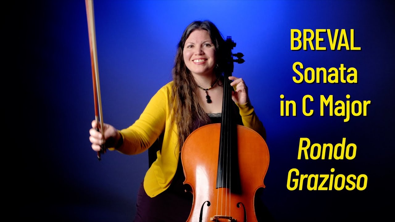 J.B. Breval: Sonata in C Major Rondo Grazioso (Movement 2) | Suzuki Cello Book 4 - Song 1