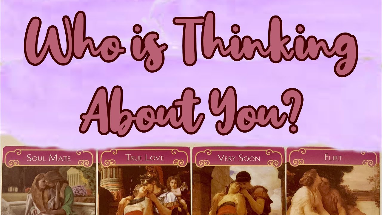 PICK A CARD 💭 Who is Thinking About You? 🕊️ | Half Magic Tarot