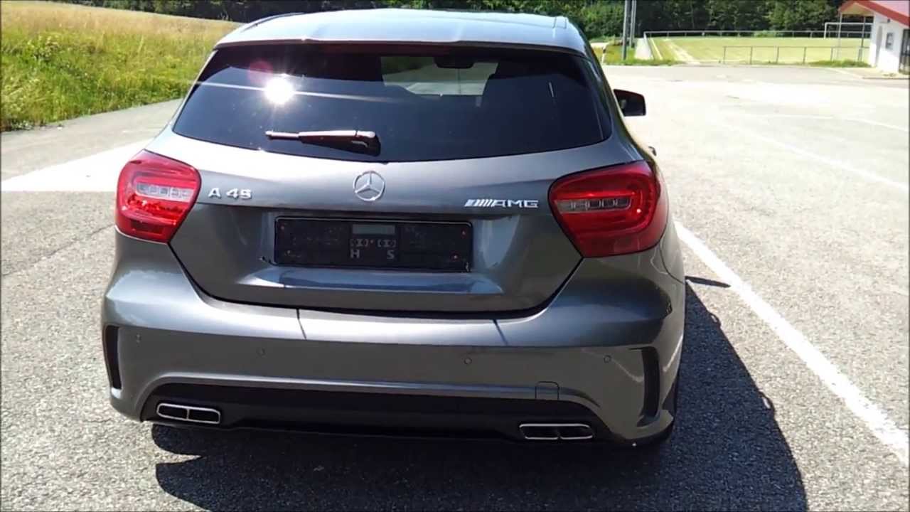 Mercedes A45 AMG vs A250 Sport Sound Vergleich GoPro