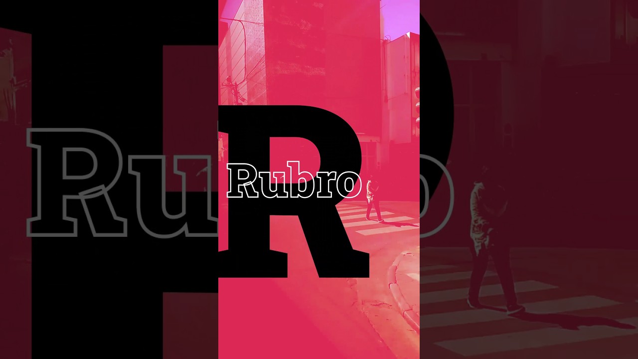 &iquest;Qu&eacute; es un Rubro? Glosario Com. Vol 1. #comunicaci&oacute;n #cine