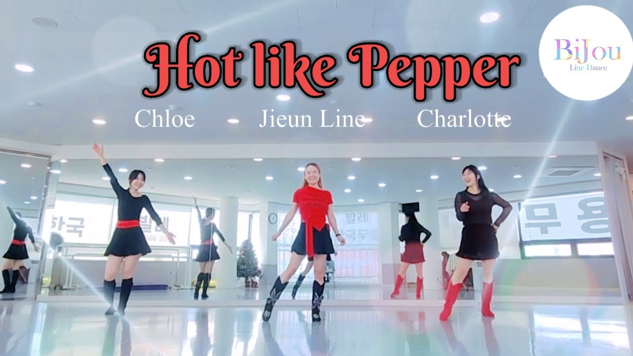 Hot like Pepper ♥️ Easy Intermediate/ 비쥬라댄& 지은라댄 / 콜라보 - Demo 