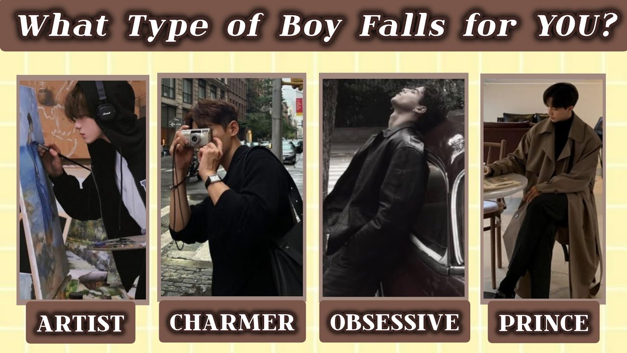 What Type of Lover Boy You Attract?✨️ 💜 Prince? Artist? Charmer? Obsessive? | Fun Quiz | @harni_bee