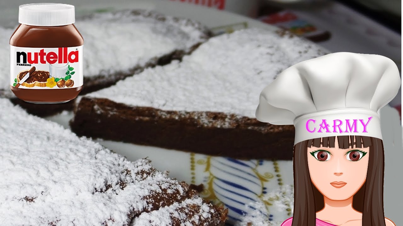 Ricetta Torta alla Nutella con due ingredienti!Ricetta facile di Carmy!
