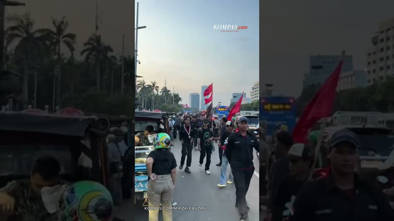 Demo DPR Hari Ini, Massa Aksi Pulang dengan Tertib