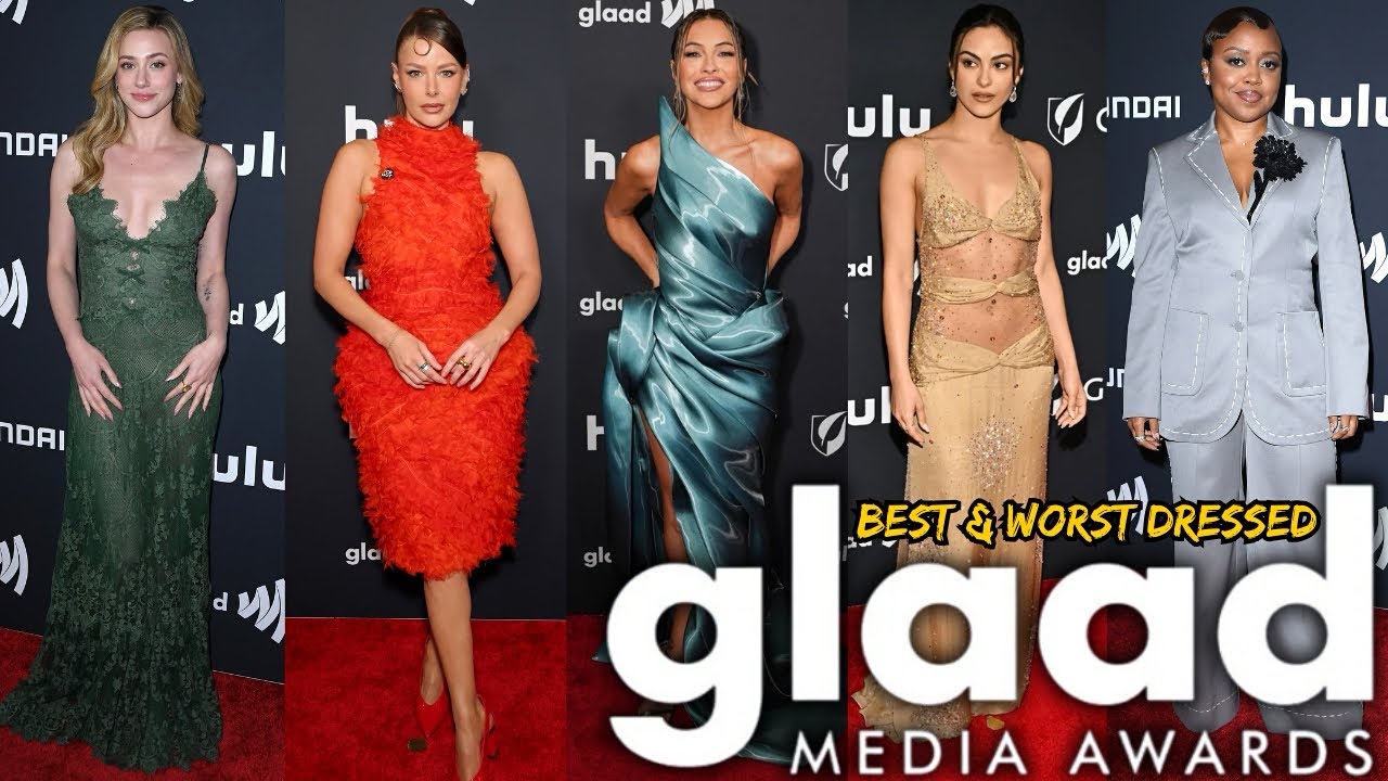 ТОП-10 ЛУЧШИХ И ХУДШИХ НАрядов на церемонии вручения премии GLAAD Media Awards 2026!