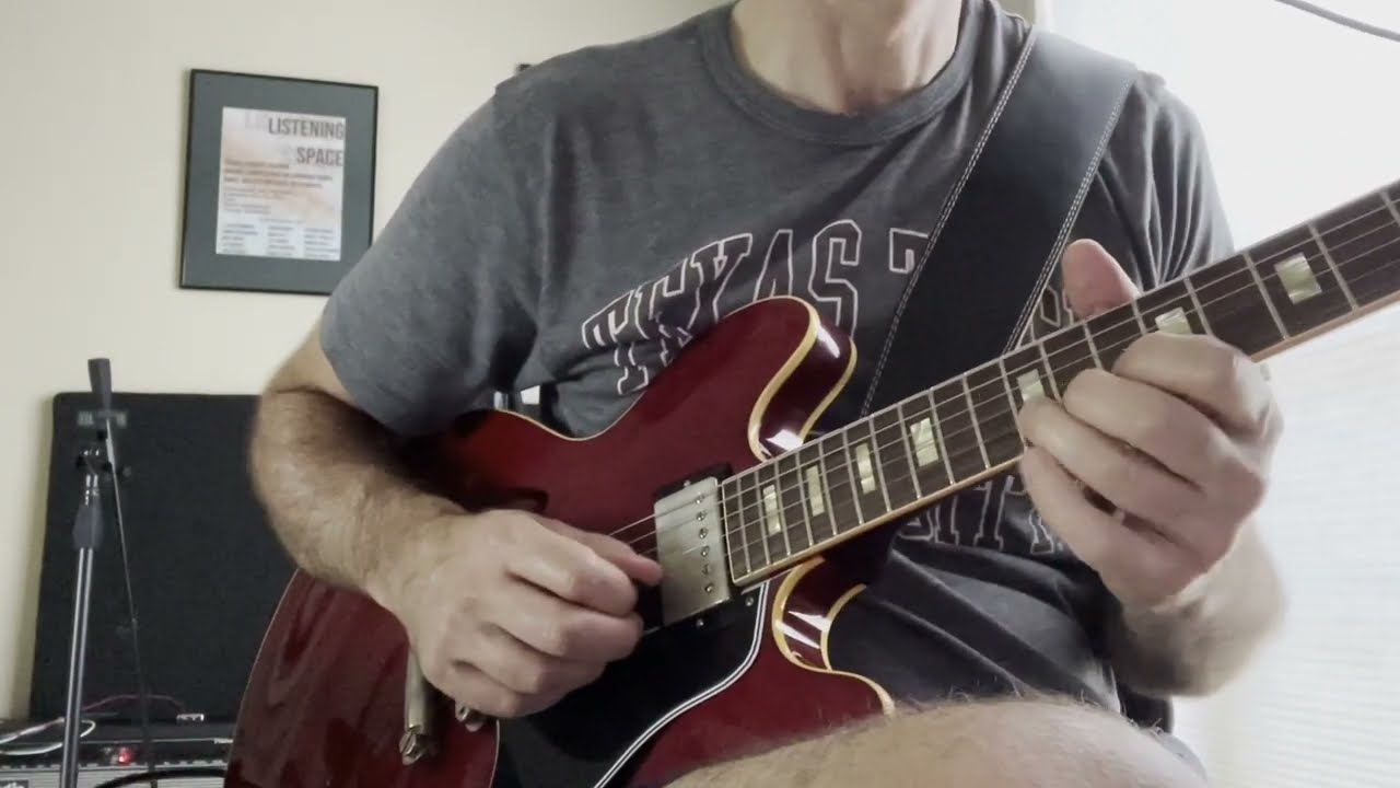 Sometimes Simple is Nice. Gibson ES-335 Mesa Fillmore. Original tune/clip.