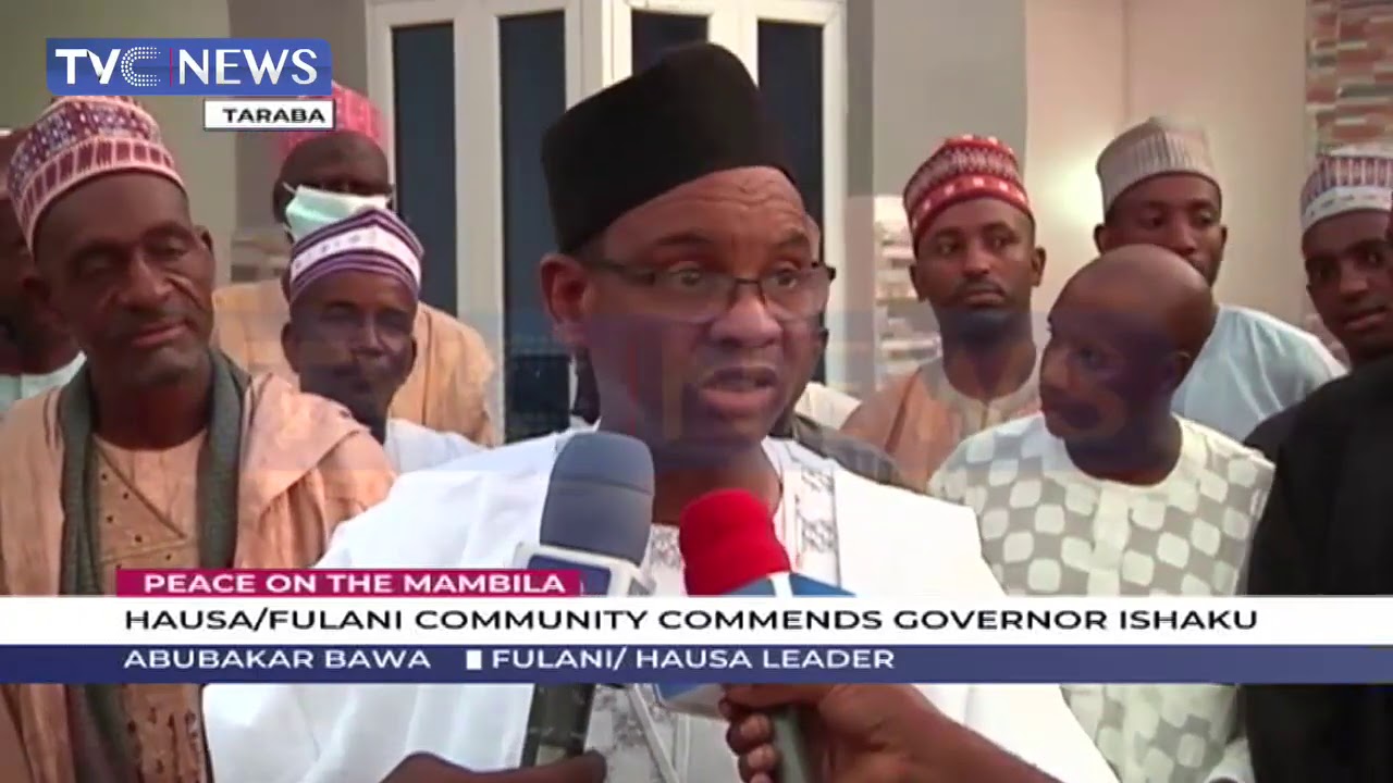 Hausa/Fulani Community Commends Governor Ishaku